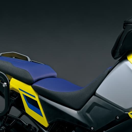 niedrige Sitzbank V-Strom1050DE (blau)