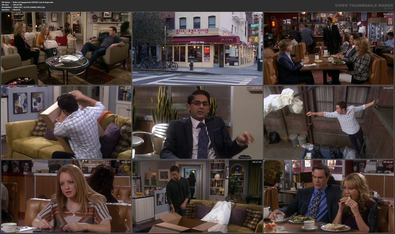 Rules of Engagement S07E03 Cats & Dogs.mkv