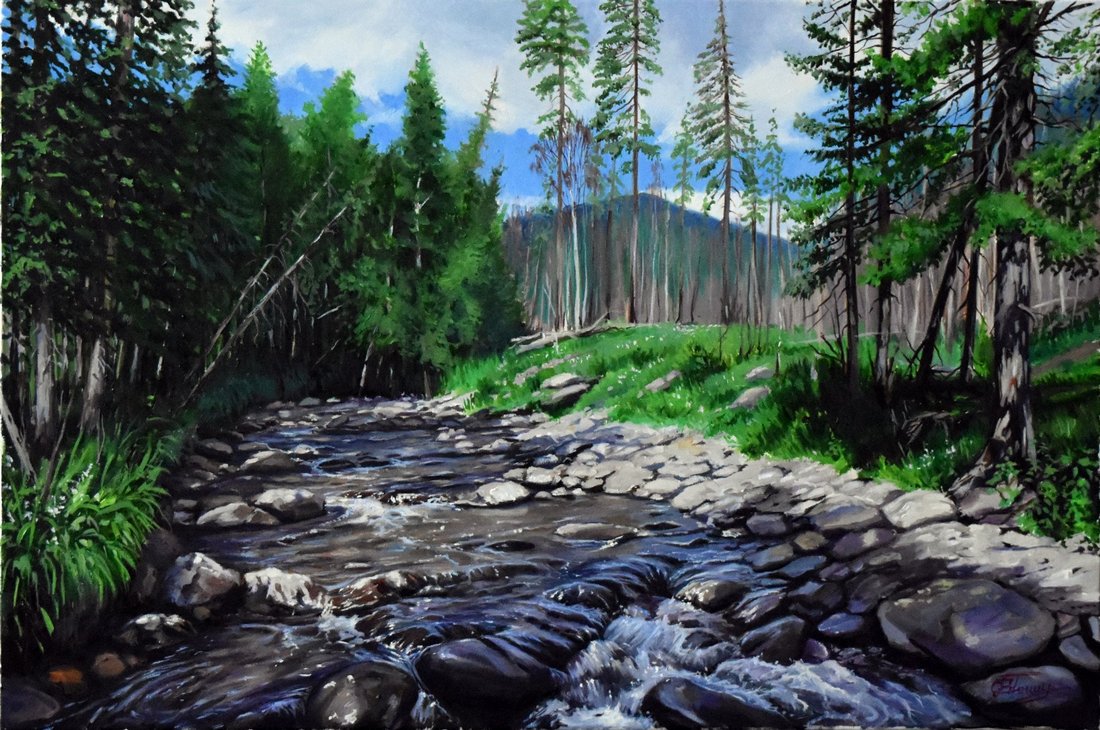 landscape-painting-summer-in-the-mountains-thumb1920