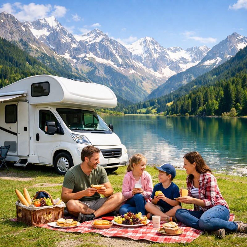 Wohnmobil mieten Zürich Landscape