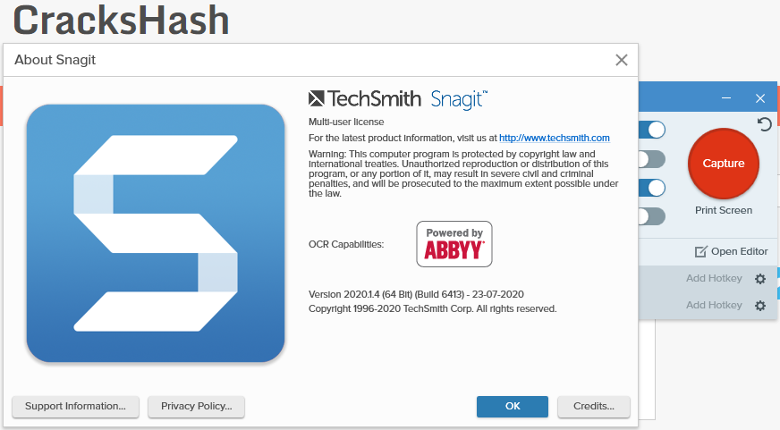 TechSmith Snagit v2021.3.0 Build 9201 (x64) + Fix
