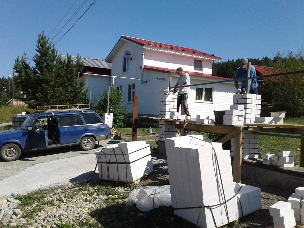 Ворота и калитка в заборе