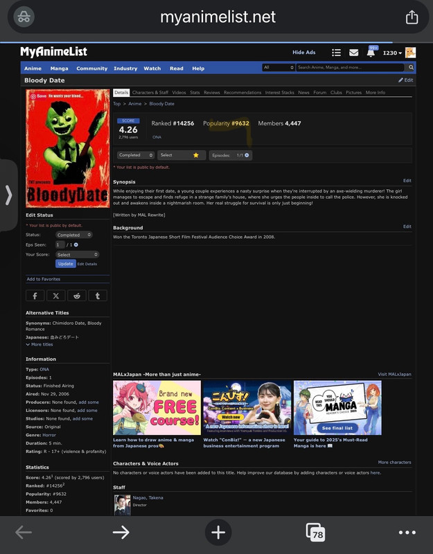 Bloody Date 9632 popularity - IMG_0197