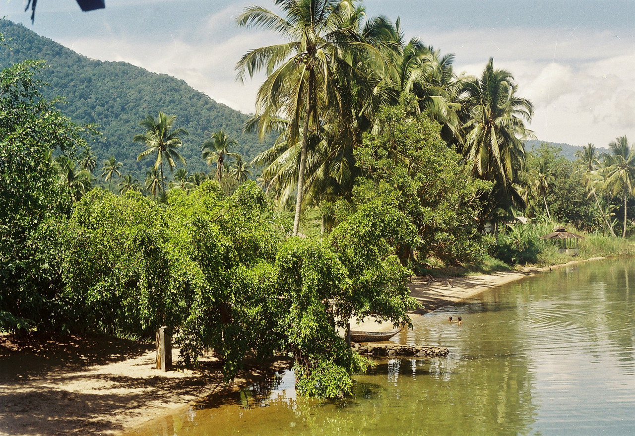 Beach near Bayur village