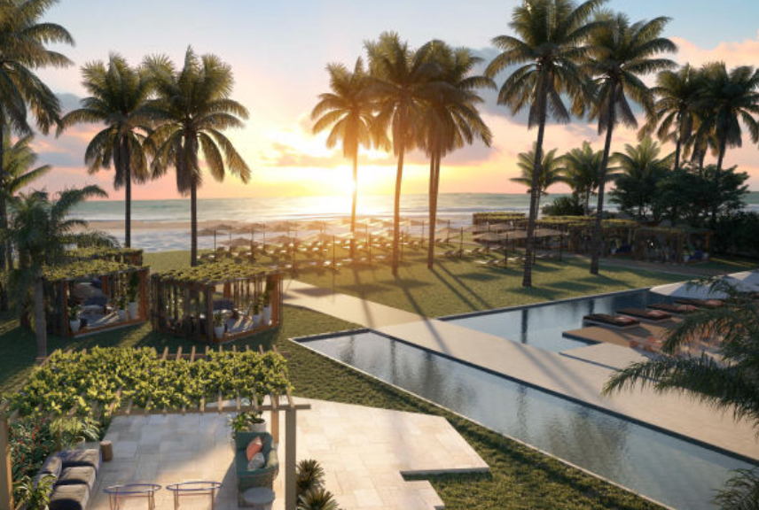 Fachada Auguri Praia