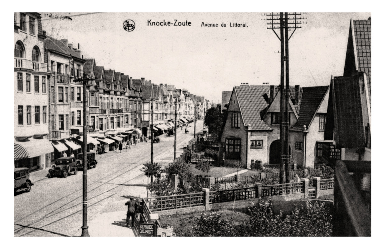 Knokke le Zoute (B) Avenue du Littoral (Nels)
