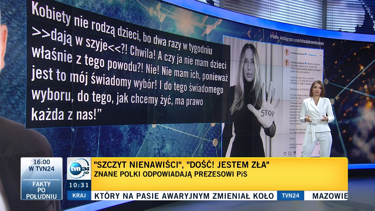 8 11 2022 malgosia mielcarek tvn24 4