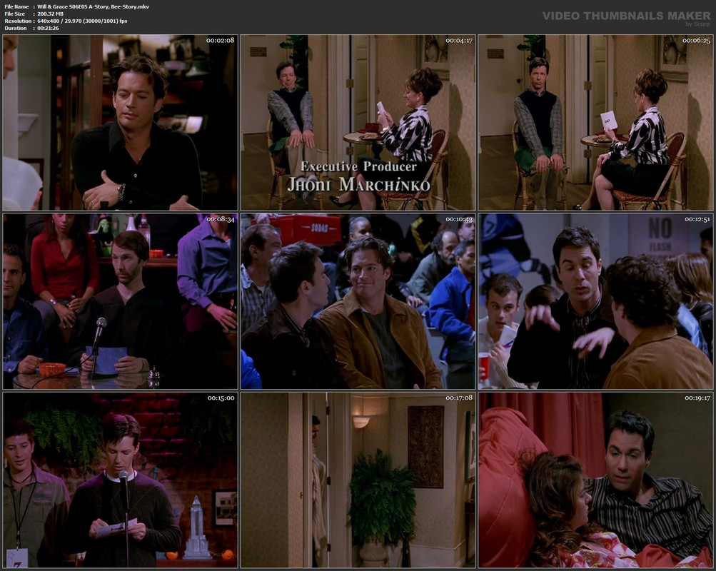 Will & Grace S06E05 A-Story, Bee-Story.mkv