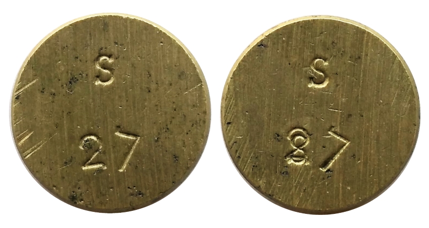 Peso Monetário - S 27