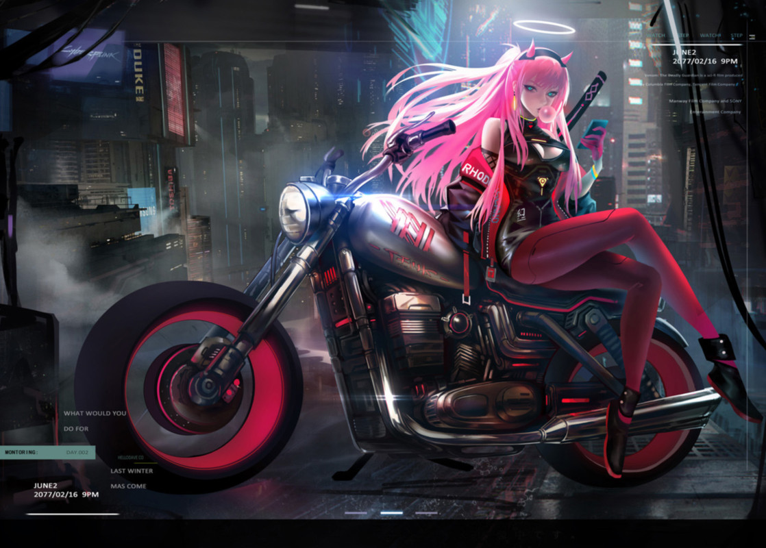 zero-two-darling-in-the-franxx-and-1-more-drawn-by-gin79-14b6