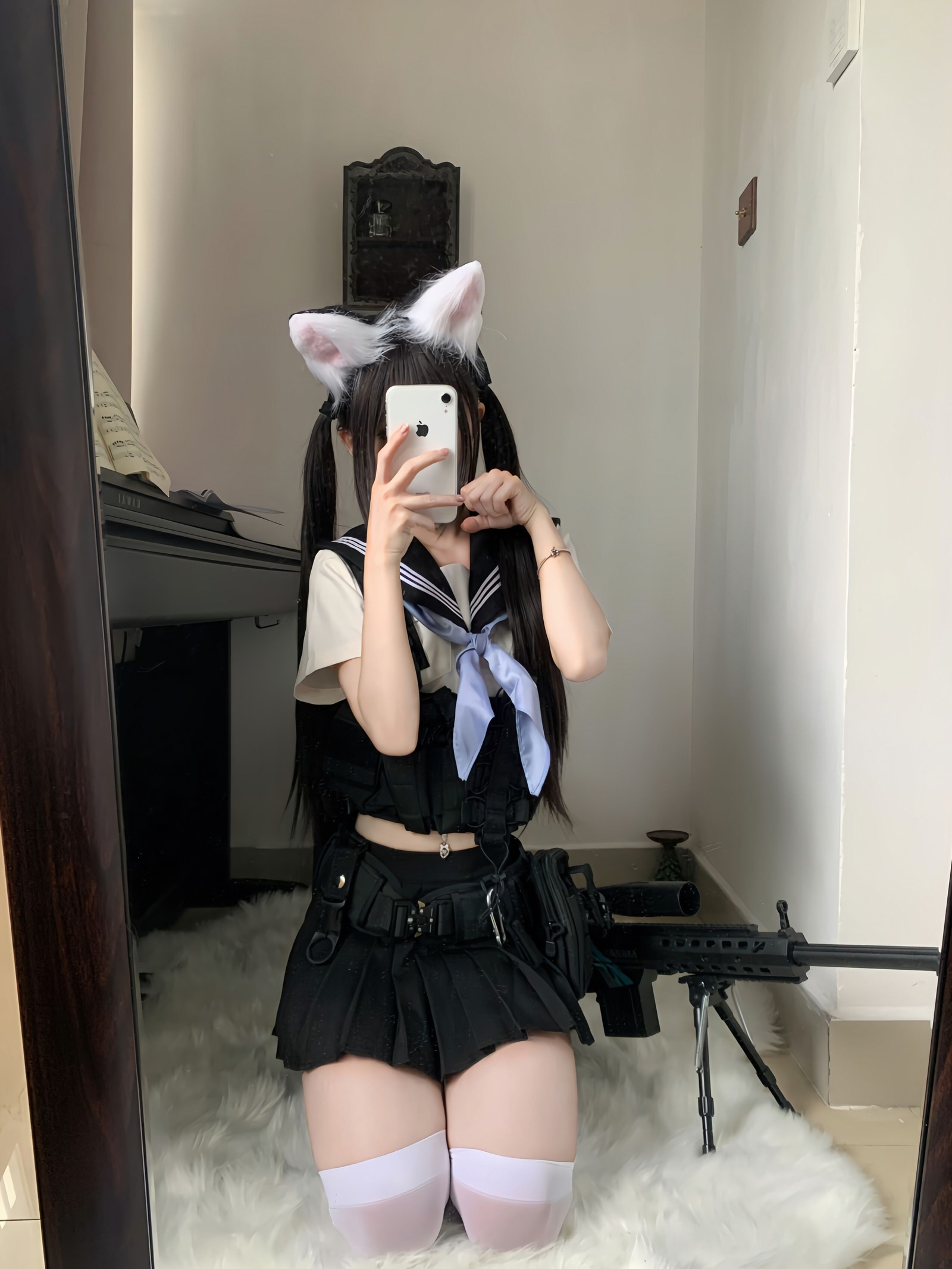 rua阮阮 战术自搭 写真合集｜机能风少女主题摄影（18P｜233MB）插图3