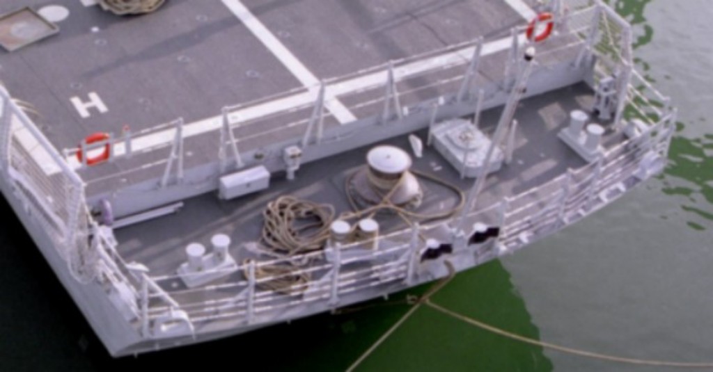 Here's a shot of the stern of a long hull FFG.