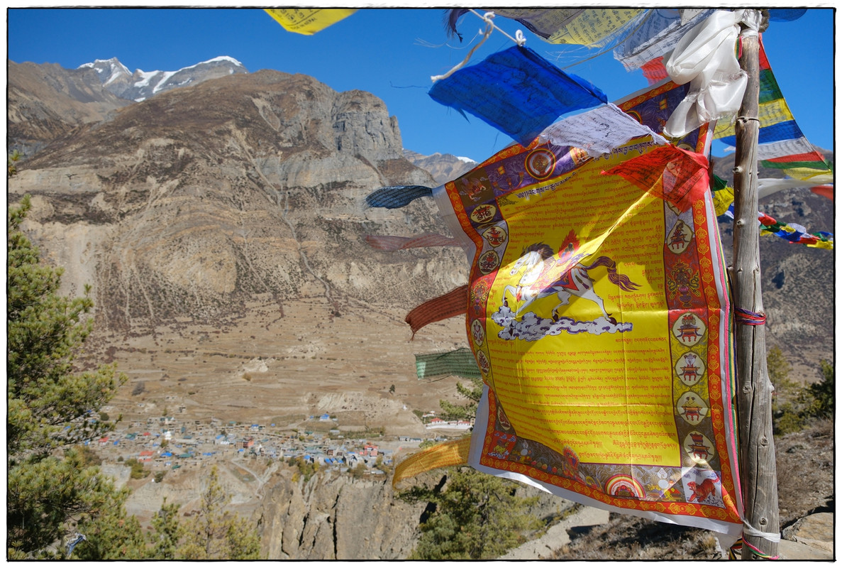 Trekking en Nepal: Annapurna Circuit y Mardi Himal - Blogs de Nepal - AC día 6: Bhraka (3500 m) a Manang (3570 m) (15)