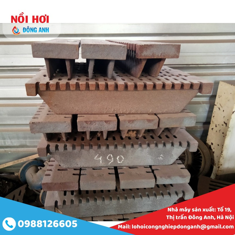 ghi nồi hơi 490