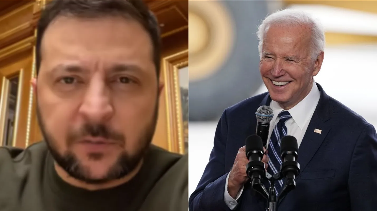 Biden apoya plan de 'paz justa' de Volodimir Zelenski
