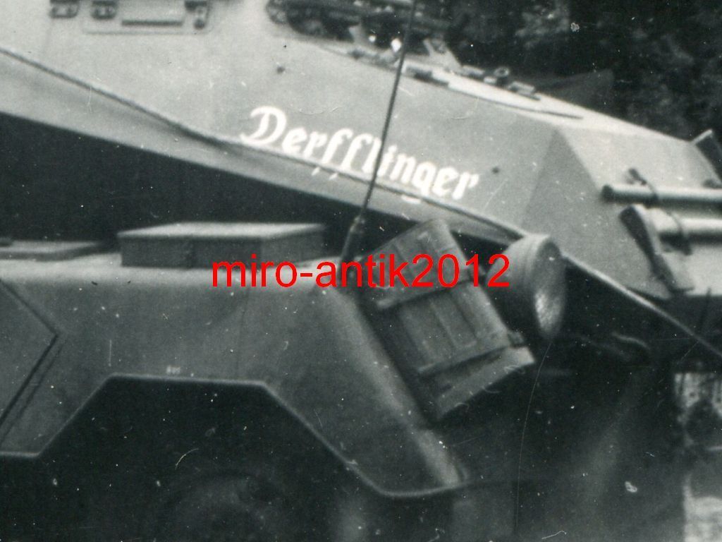 Wehrmacht, schwerer Panzerspähwagen (Fu), Sdkfz.
