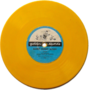 a yellow vinyl