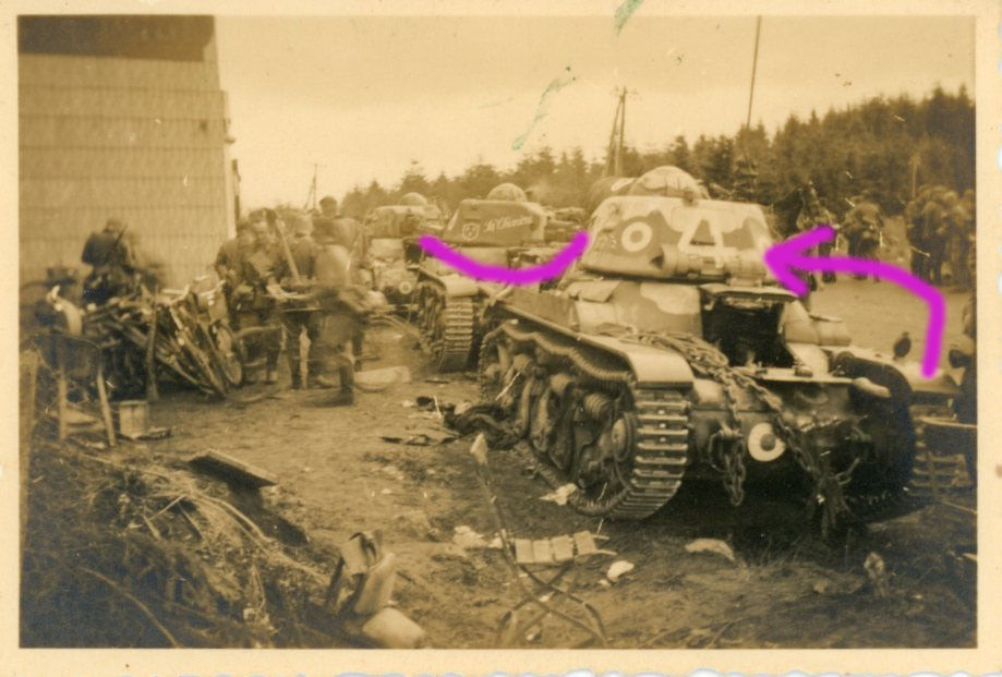 Kämpfe zerstörung belgien Panzer Tank R35 Frankr