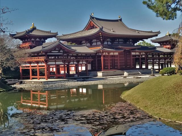 Templo Byodo-in  (平等院?) en Uji, Monumento-Japon (3)