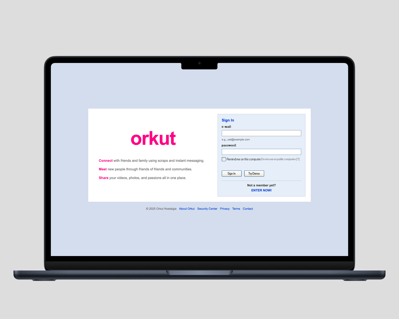Login Page