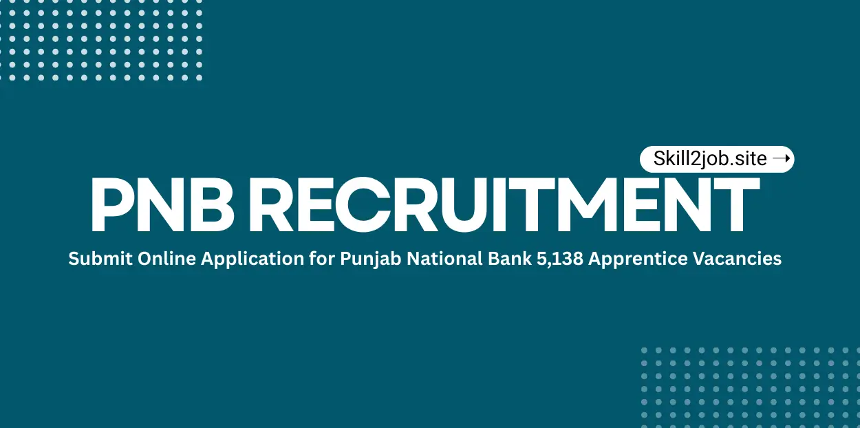 PNB Apprentice Recruitment 2026