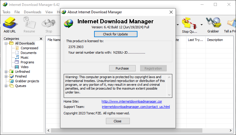 Internet Download Manager IDM v6.42 Build 12 Registered FINAL + Fix [AppDoze]