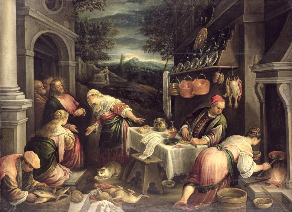 1-Francesco-1549-92-Bassano-Jesus-with-Mary-and-Martha-Meister-Drucke-588232