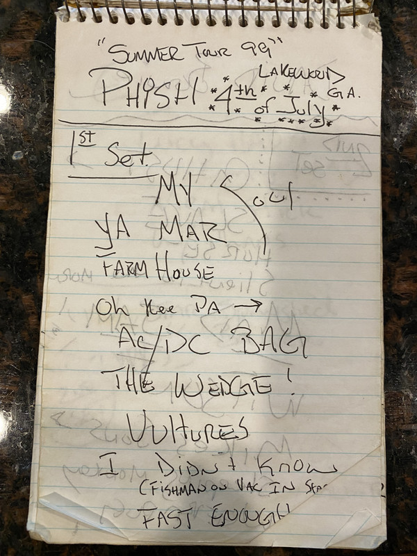 Phish.Net: *Blast from the Past*