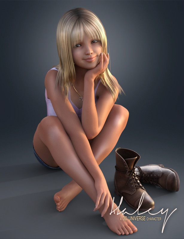 Haley for Genesis 3 Female(s) Character & Hair