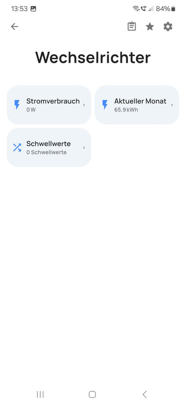 Everhome Gerät Hoymiles Wechselrichter