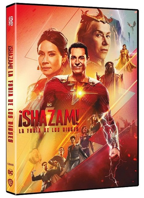 Portada - Shazam, La Furia de los Dioses [DVD9 Full] [Pal] [Cast/Ing] [Sub:Varios] [Fantástico] [2023]