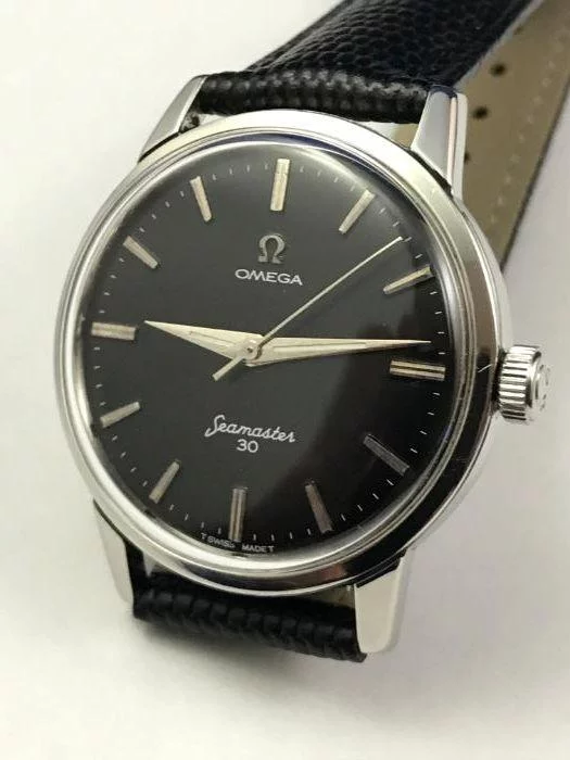 omega seamaster 30 black dial