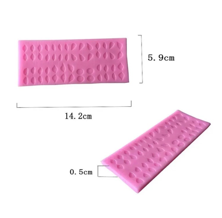 Molde silicona ojos formas varias para decorar muñecos