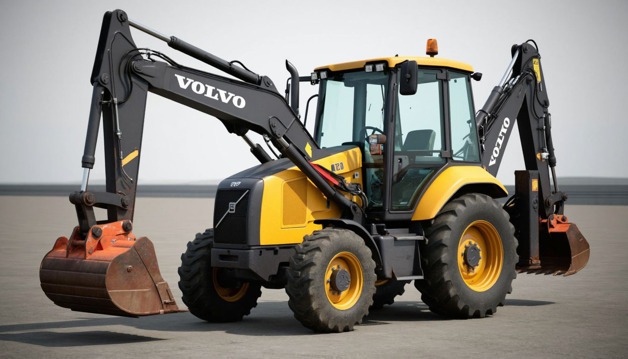 Аренда экскаватора-погрузчика