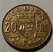 20 Francos, Isla de Reunión/Francia, 1964 IMG-20210228-124433