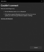 Bluetooth-Error