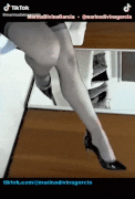 Video of the Whore Marina Reina García with her High Heels on TikTok