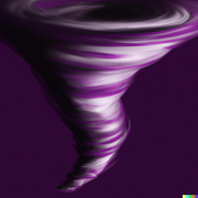 DALL-E-photorealistic-purple-tornado