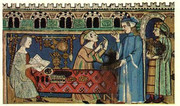 Cambistas medievales: un oficio especializado Banquero-edad-media