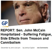 McCain treason cannibalism