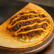 Ilustra??o do crepe Carne de Sol Especial