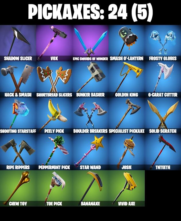 pickaxes comp