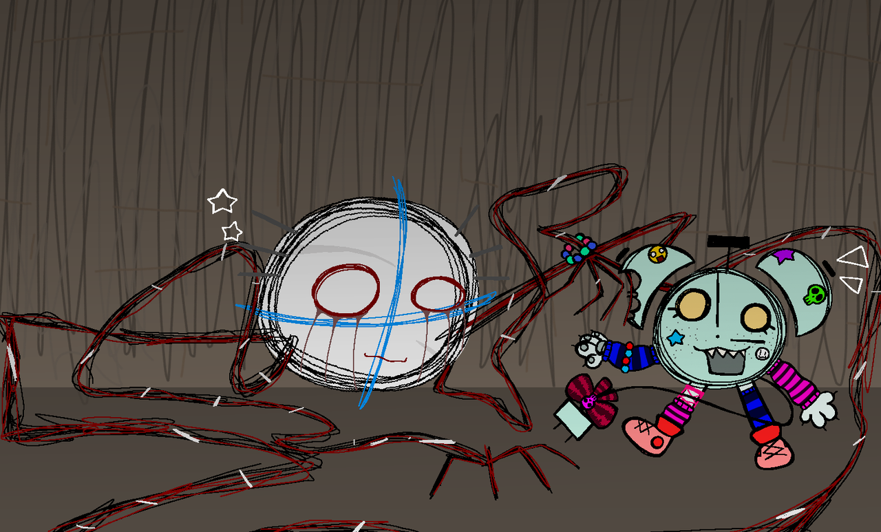 ART 4 MY ANIMATICLOCK AU CALLED "WHAT THE FREAK" ^_^