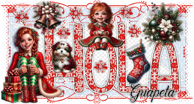 Hola Christmas Kids guapeta