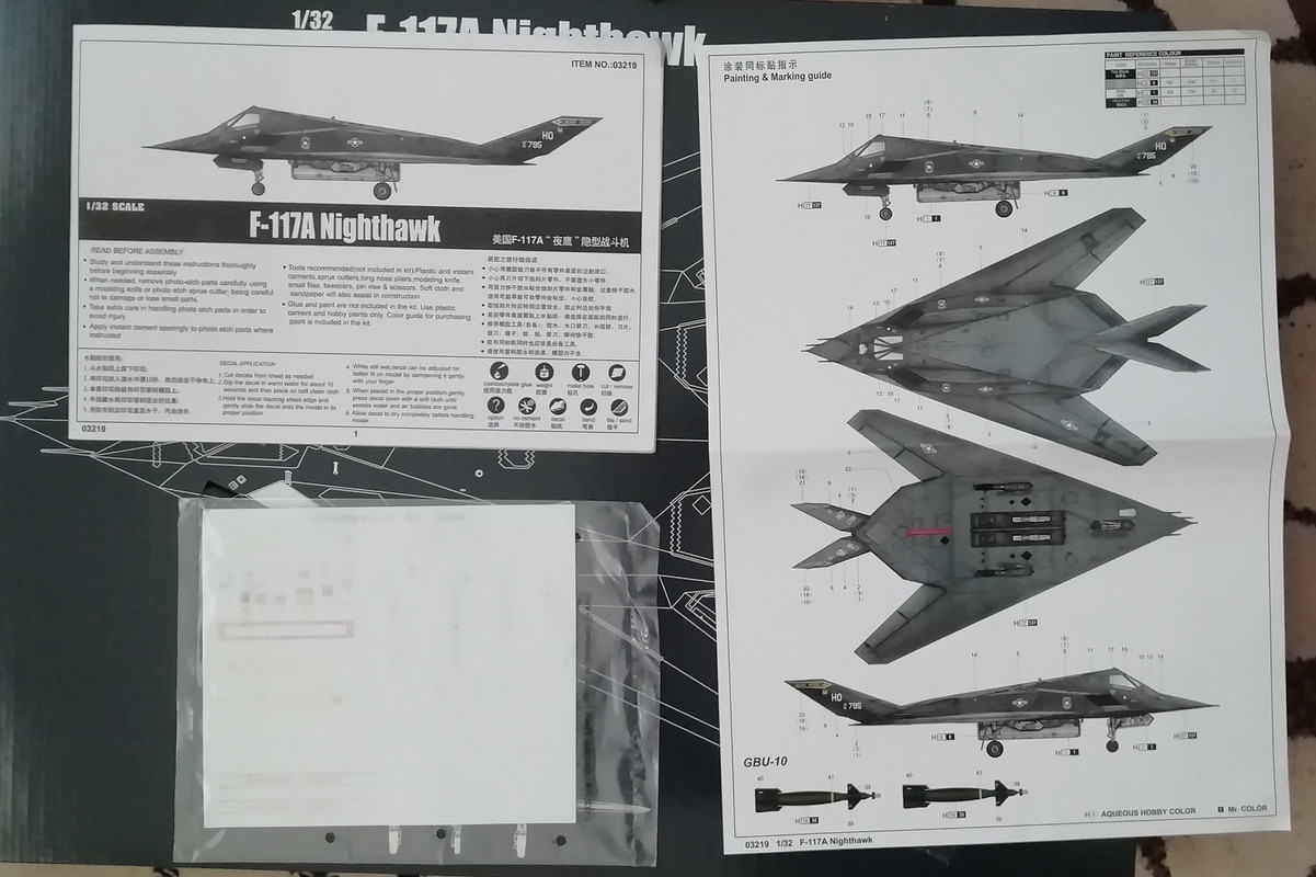 F-117 • 1:32 Nighthawk by Trumpeter - In-Progress Pics - ARC