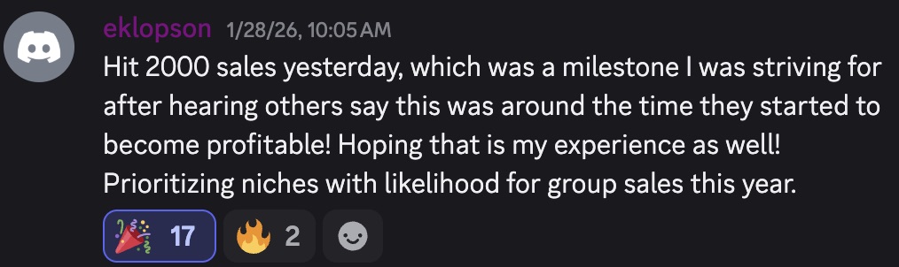 Community result screenshot 2