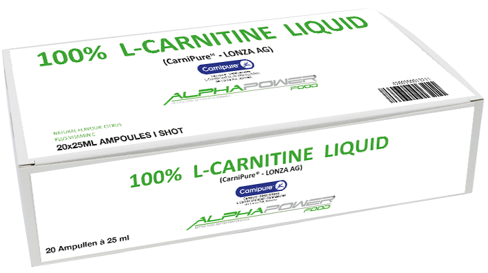 L-Carnitin, Carnipure 2000mg + Vitamin C 20 Shots I Ampullen