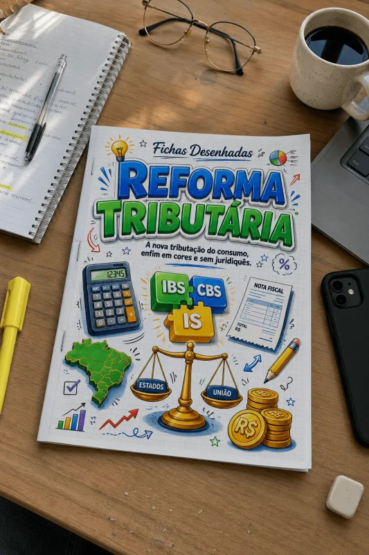 Reforma Tributária em Fichas Desenhadas em uso 4