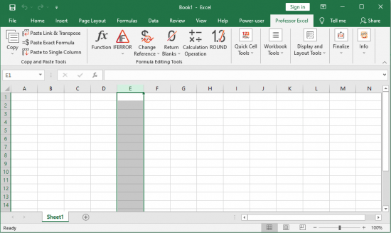 Professor Excel Tools v3.0 Premium