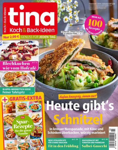 Cover: Tina Koch und Back Ideen Magazin No 03 2024